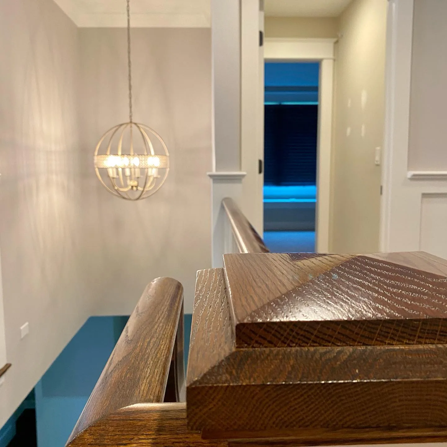 Interior wood trim staining and finishing services in Chicago